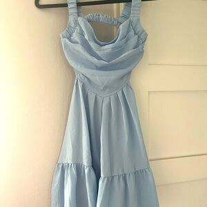 SHEIN Baby Blue Dress